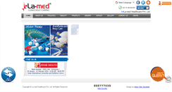 Desktop Screenshot of lamed.in